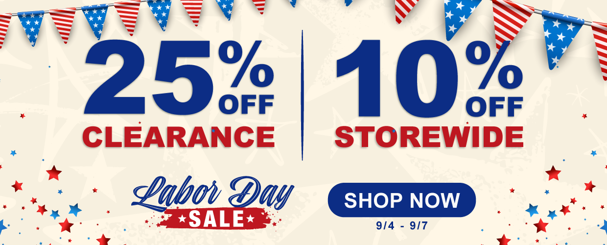 labor day sale banner