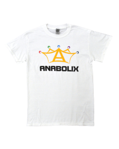 Anabolix Logo White T-Shirt