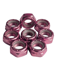 Anabolix 8-Pack Colorized Lock Nuts - 8mm Standard Thread M8