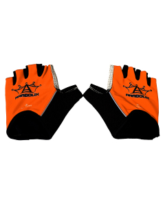 Anabolix Fingerless Roadstar Skate Gloves-Citrine-S